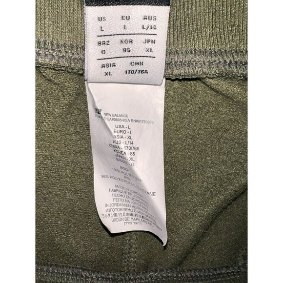 New Balance Joggers Relaxed Fit Green Large Athletic, Comfort, Lightweight. - Picture 4 of 6